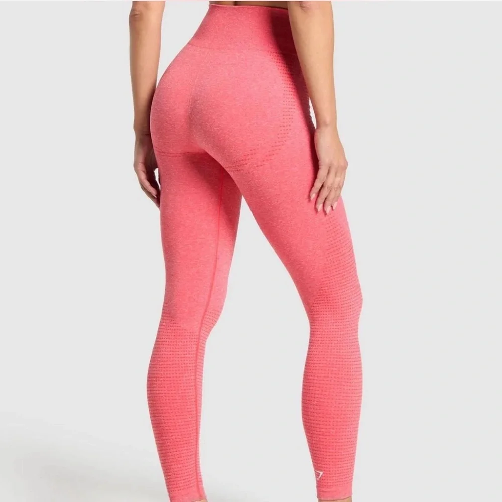Women's Pink Gymshark Leggings - Picture 2 of 5